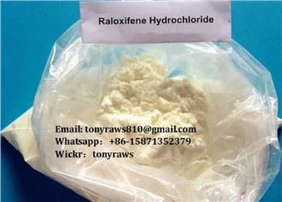 Anti-Estrogen Raw Powder Raloxifene Hydrochloride With Competitive Price