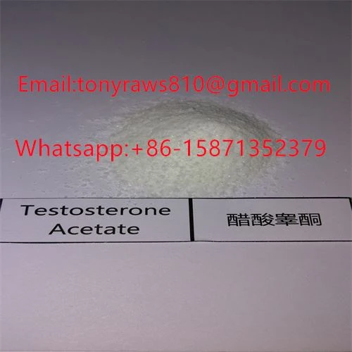 Testosterone Acetate CAS: 1045-69-8 Testosterone Raw Powder Short Ester White Solid Appearance