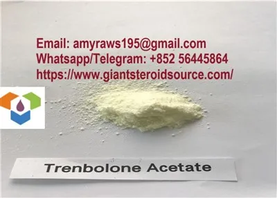 99% Purity Raw Steroid Powder Trenbolone Acetate For Bodybuilding 10161-34-9