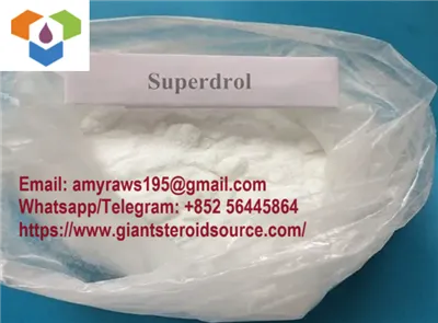 Powder Legal Anabolic Steroids Oral Hormones 99 % Puriy Superdrol CAS 3381-88-2